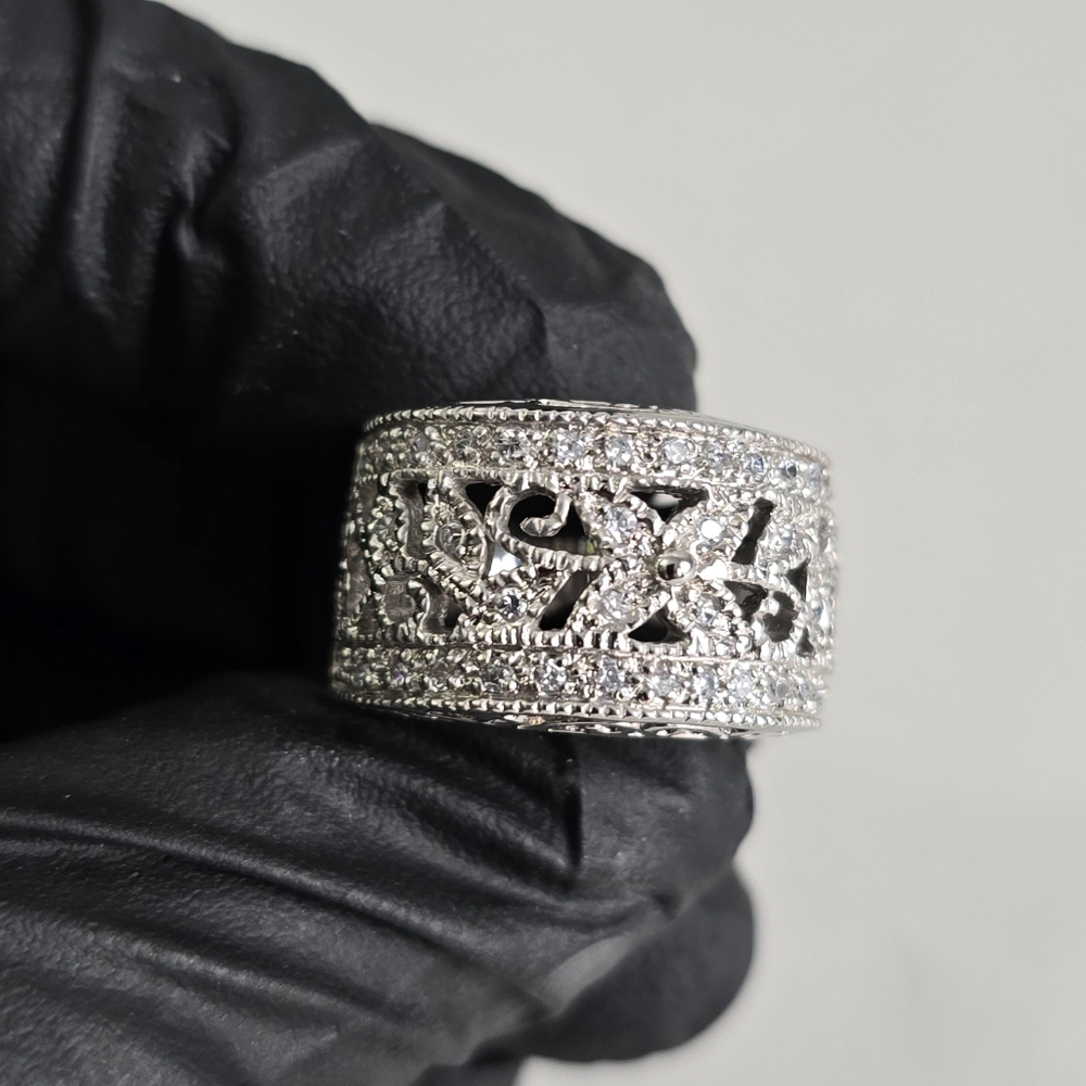 Sterling Silver 925 Intricate Design Ring